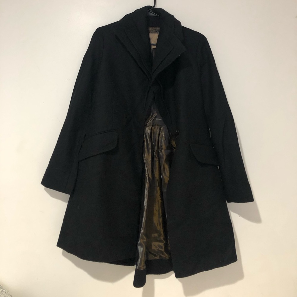 100% Wool Shell Lined Max Azria Coat